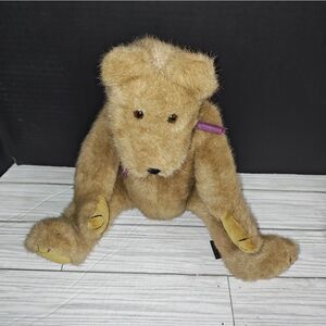 The Boyds Collection Vintage Jointed Brown Teddy Bear Collectible Plush Toy 1994